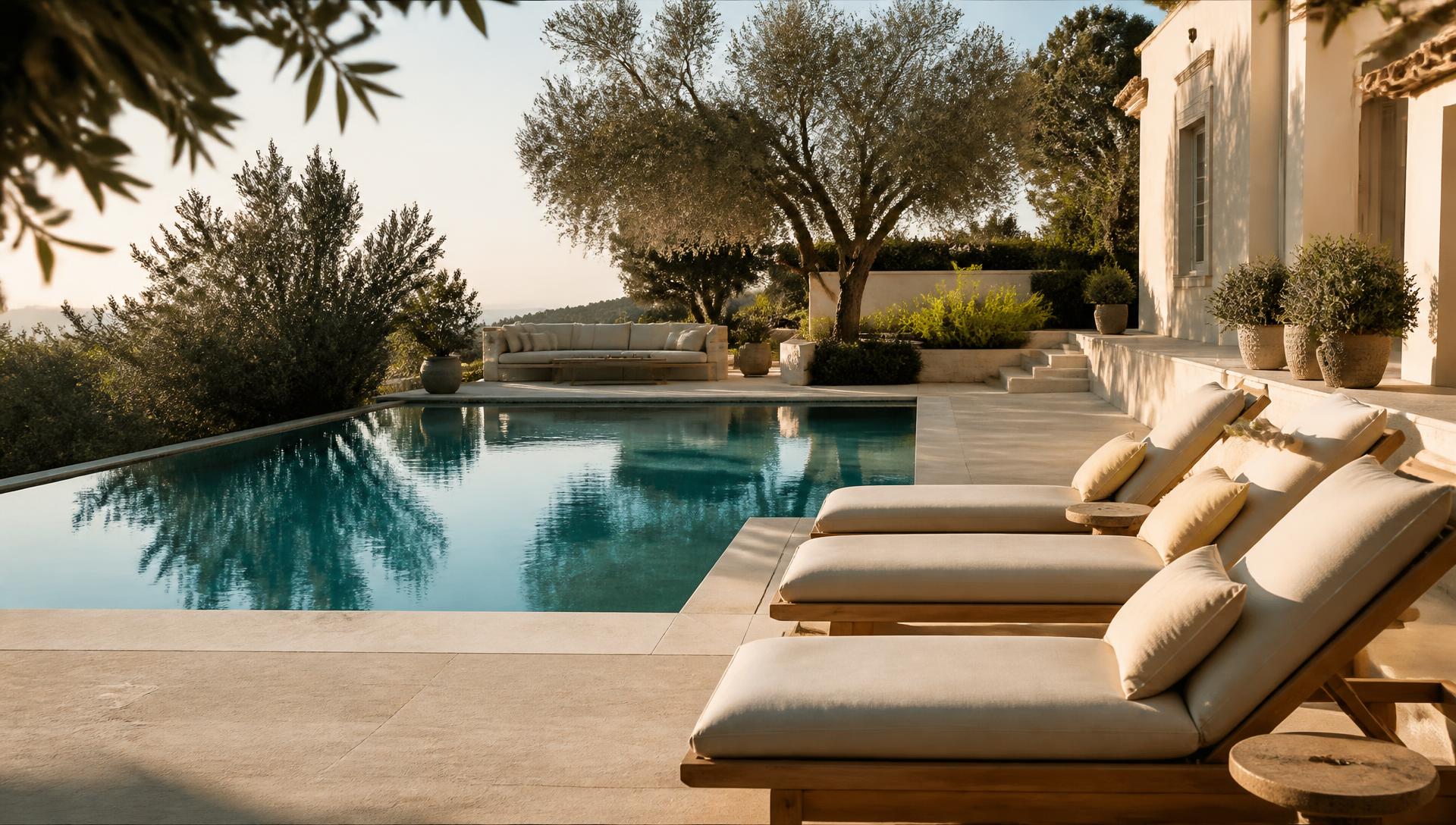 Villa avec piscine gérée par LC Prestige Conciergerie